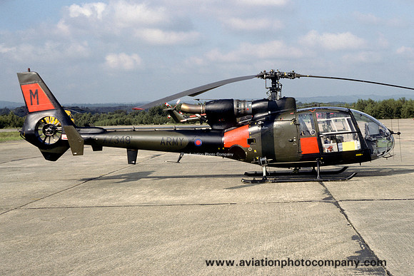 Army Air Corps ARWS Westland Gazelle AH.1 XZ349/M (1981)