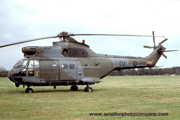 RAF 33 Squadron Westland Puma HC.1 ZA936/CU (1984)