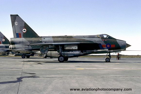 RAF 5 Squadron English Electric Lightning F.6 XR756/G (1980)