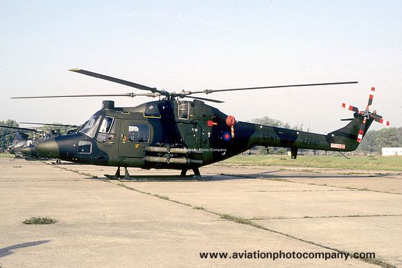Army Air Corps 654 Squadron Westland Lynx AH.1 XZ647 (1981)