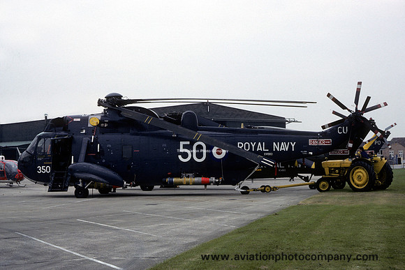 Royal Navy 824 Squadron Westland Sea King HAS.2A XV660/CU350 (1981)