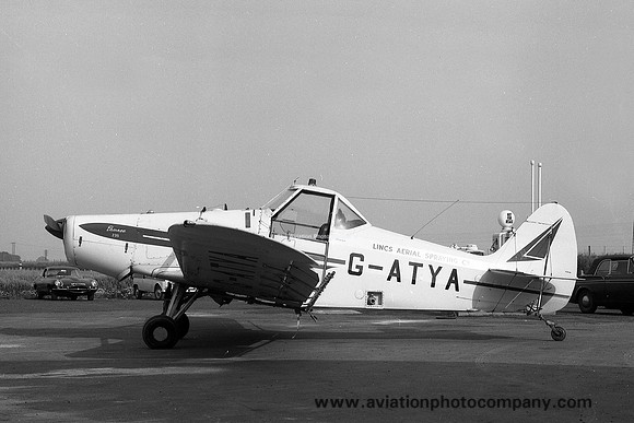 Lincs Aerial Spraying Piper PA-25-235 Pawnee G-ATYA (1969)