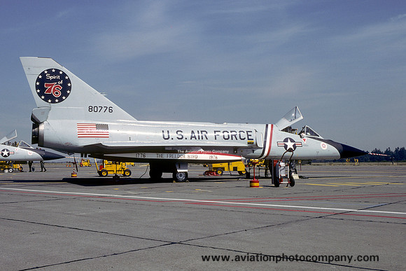 USAF 318 FIS Convair F-106A Delta Dart 58-0776 (1976)