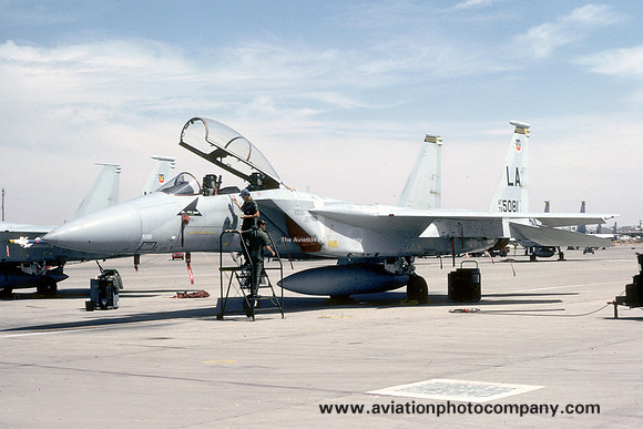 USAF 58 TTW 461 TFTS McDonnell Douglas F-15B Eagle 75-0081/LA (1978)