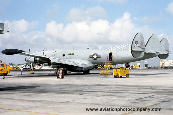 USAF Lockheed EC-121T Warning Star 52-3423 (1975)
