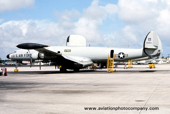 USAF Lockheed EC-121T Warning Star 53-0554 (1975)
