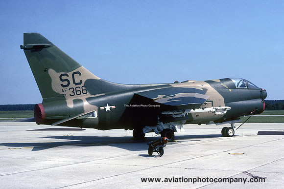 USAF South Carolina ANG 157 TFS LTV A-7D Corsair 71-0366/SC (1979)