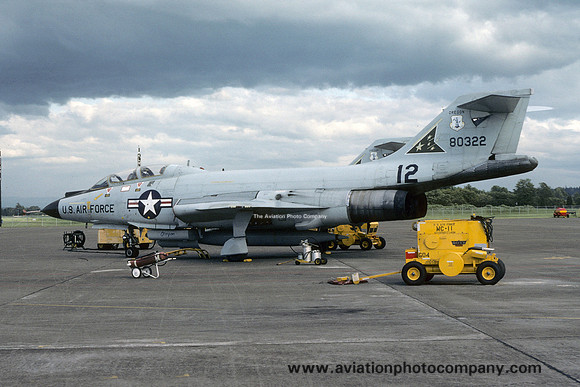 USAF Oregon ANG 123 FIS McDonnell F-101B Voodoo 58-0322 (1978)