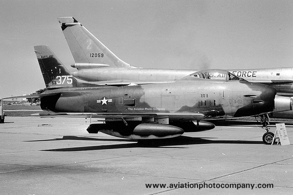 USAF Maryland ANG North American F-86H Sabre 53-1375