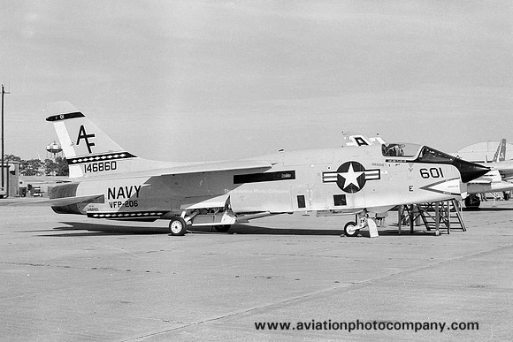US Navy VFP-206 Chance RF-8G Crusader 146860/AF-601