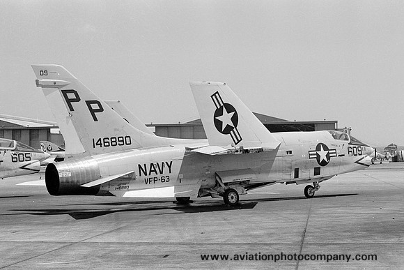 US Navy VFP-63 Chance RF-8G Crusader 146890/PP-609