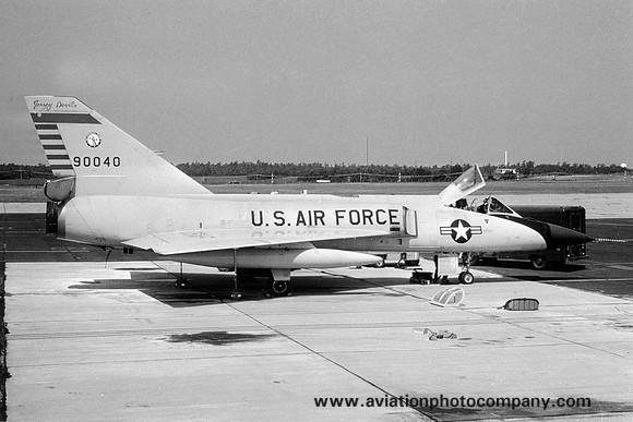 USAF New Jersey ANG 119 FIS Convair F-106A Delta Dart 59-0040