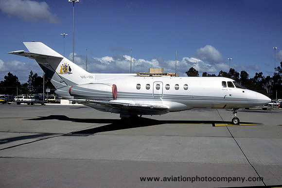 ANZ Bank BAe 125-800A VH-III (1988)