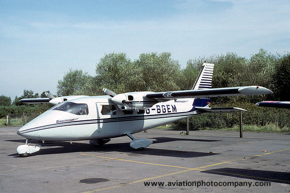 Directflight Partenavia P.68B Victor G-BGEM (1988)