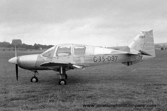 Swedair AB Beagle B.121 Pup 2 G-35-097/SE-FGX at Shoreham (1969)