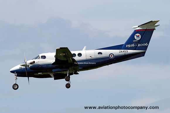 RAF 45 Squadron Beech King Air 200 ZK453 (2008)