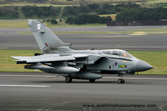 RAF 13 Squadron Panavia Tornado GR.4A ZG729/127 at Lajes (2008)