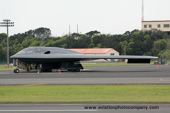 USAF 509 BW Northrop B-2A Spirit 82-1070 at Lajes (2020)