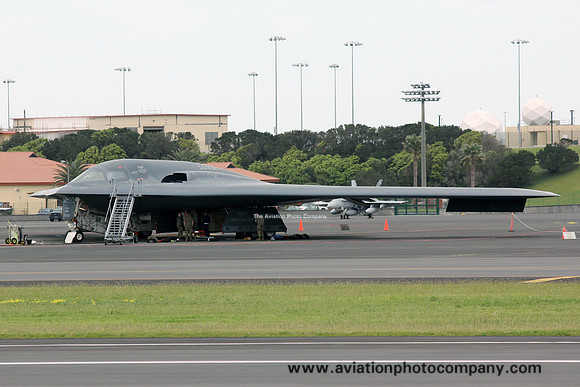 USAF 509 BW Northrop B-2A Spirit 88-0332 at Lajes (2020)
