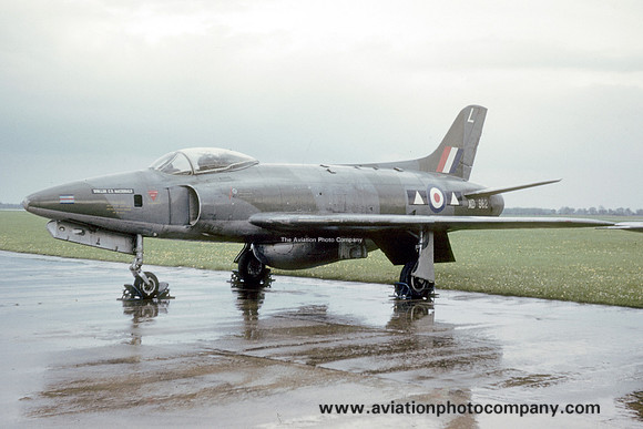 RAF 60 MU Supermarine Swift FR.5 XD962/L at RAF Leconfield (1961)