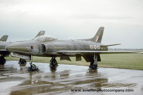 RAF 60 MU Supermarine Swift FR.5 WK303/H at RAF Leconfield (1961)