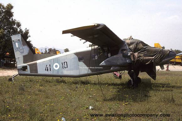 Greek Air Force Dornier Do28D 4110 stored at Elefsis (1996)