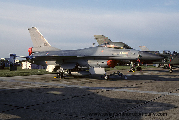 Dutch Air Force General Dynamics F-16A Fighting Falcon J-196 (1996)