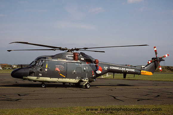 Dutch Navy 7 Squadron Westland Lynx SH-14D 279 (1996)