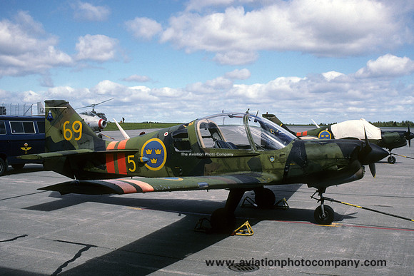 Swedish Air Force F5 SAL Bulldog Sk-61 61069/69 (1996)