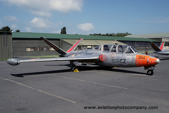 French Air Force SALE103 Fouga CM.170 Magister 554/103-CZ (1996)