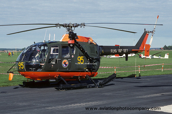 Swedish Air Force F6 Bolkow Bo105 9415/95 (1993)