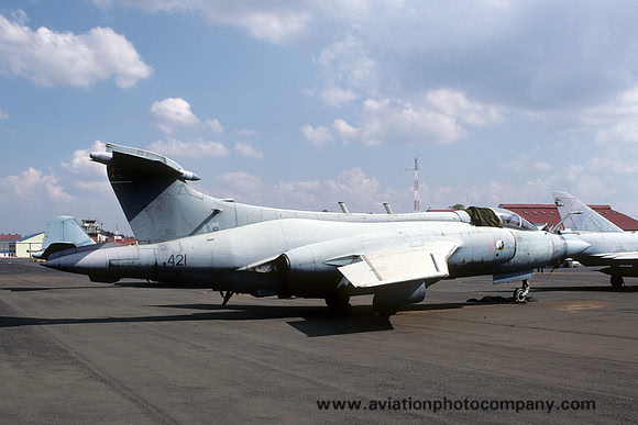 South African Air Force Blackburn Buccaneer S.50 421 stored at Swartkop (1993)