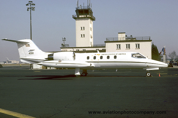 USAF 86 WG 76 AS Learjet C-21A 84-0111 at Rhein Main AB (1994)