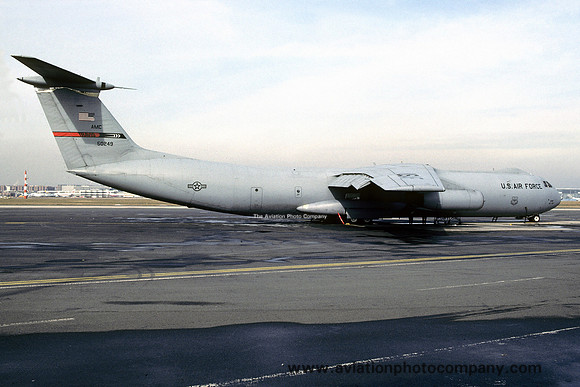 USAF 60 AW Lockheed C-141B Starlifter 65-0249 at Rhein Main AB (1994)