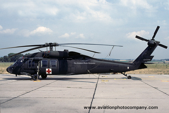 US Army 159th Medical Company Sikorsky UH-60A Blackhawk 82-23756 (1993)