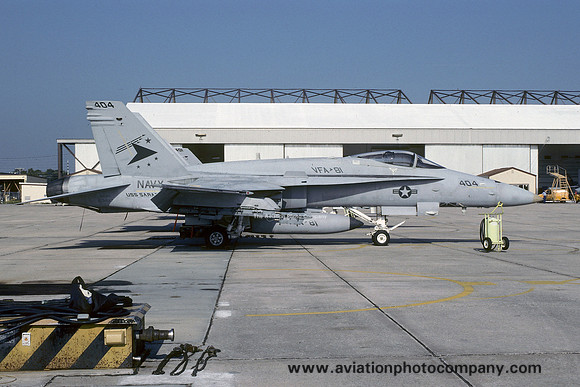 US Navy VFA-81 McDonnell Douglas F/A-18C Hornet 163487/AA-404 (1993)