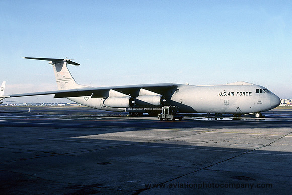 USAF 438 AW Lockheed C-141B Starlifter 66-0166 at Rhein Main AB (1994)