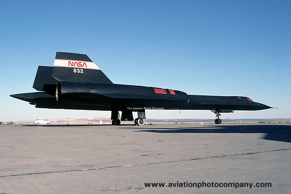 NASA Lockheed SR-71A Blackbird NASA-832 at Edwards AFB (1994)
