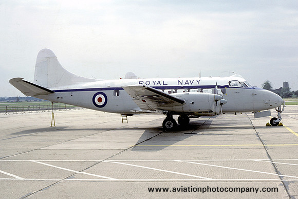 Royal Navy Yeovilton Station Flight De Havilland Sea Heron C.20 XR441 (1981)