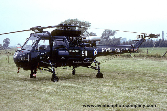 Royal Navy 829 Squadron Westland Wasp HAS.1 XT430/511 (1981)