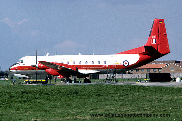 RAF 115 Squadron Avro Andover C.1 XS643 (1981)