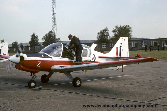 RAF Northumbrian UAS SAL Bulldog T.1 XX637/Z (1981)