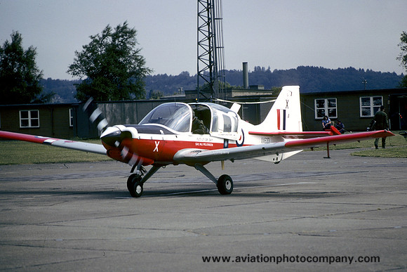 RAF Northumbrian UAS SAL Bulldog T.1 XX633/Y (1981)