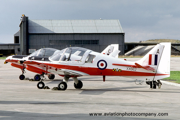 RAF Aberdeen UAS SAL Bulldog T.1 XX662/A (1981)