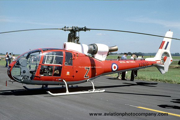 RAF CFS Westland Gazelle HT.3 XZ939/Z (1981)