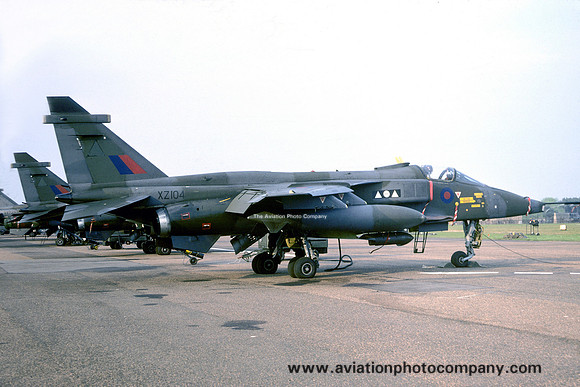 RAF 2 Squadron Sepecat Jaguar GR.1 XZ104 (1978)