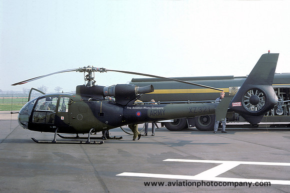 Army Air Corps Westland Gazelle AH.1 XZ321 (1978)