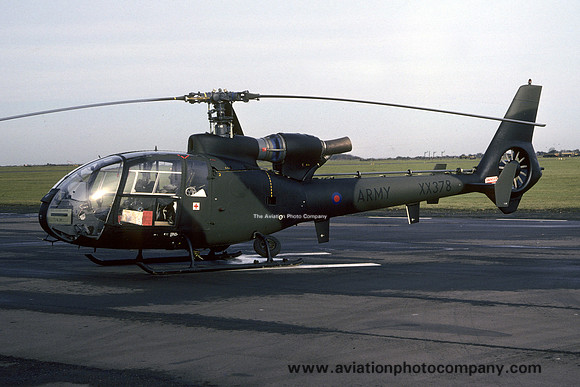 Army Air Corps Westland Gazelle AH.1 XX378 (1978)