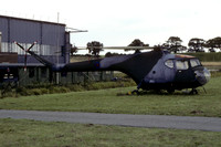 RAF Bristol Sycamore HR.12 WV781 displayed at RAF Odiham (1981)