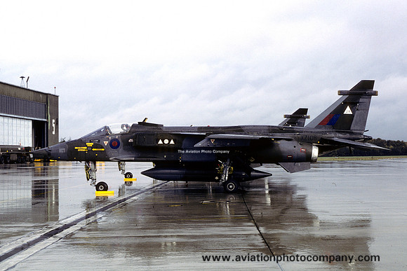 RAF 2 Squadron Sepecat Jaguar GR.1 XZ108 (1981)